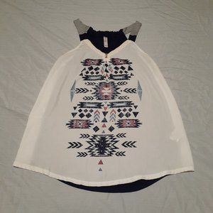 Girls Sleeveless Shirt